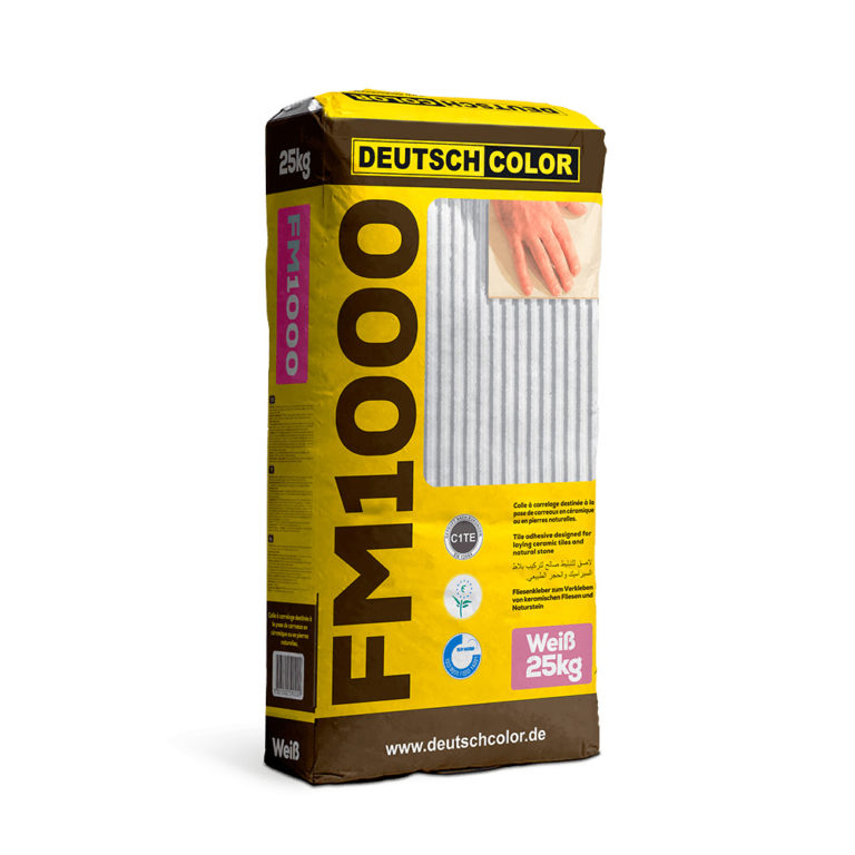 Ciment Colle 25KG BLANC FM1000 DEUTSCH COLOR - UniConfort