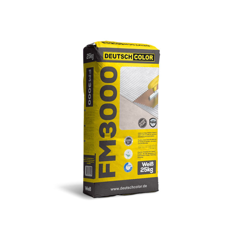 Ciment Colle 25KG BLANC FM3000 DEUTSCH COLOR - UniConfort