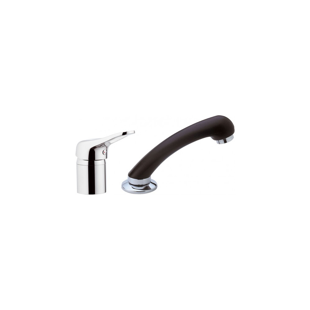 Flat HD (Noir) Coiffeur Robinet mitigeur lavabo robinet douchette mitigeur  coiffeur